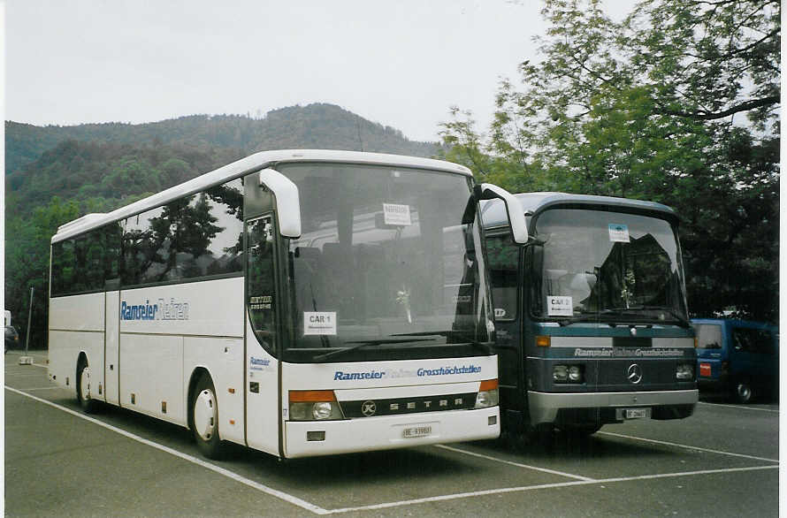 (068'201) - Ramseier, Grossh�chstetten - Nr. 17/BE 93'980 - Setra am 4. Juni 2004 in Thun, Seestrasse