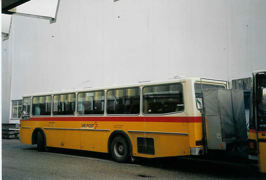 (072'710) - Schwizer, Goldach - Nr. 4 - Saurer/T�scher am 27. November 2004 in Biel, BTR
