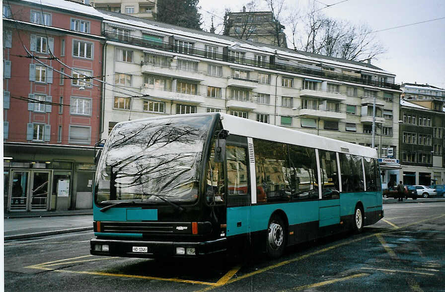 (075'110) - Braun, Lausanne - VD 1246 - Den Oudsten (ex AAGU Altdorf Nr. 28) am 24. Februar 2005 in Lausanne, Tunnel