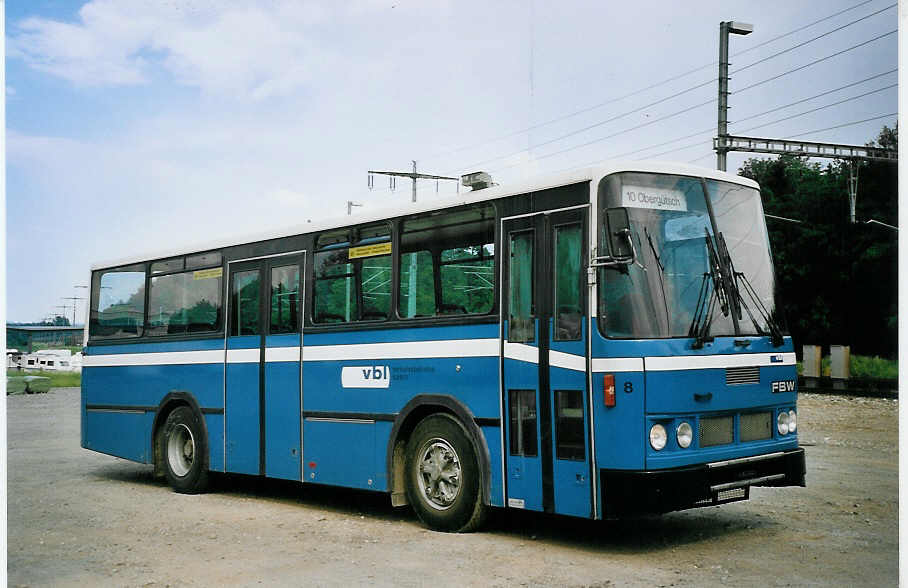 (077'002) - Bucheli, Kriens (RWB) - Nr. 8/AG 9380 U - FBW/FHS am 29. Mai 2005 in Hindelbank, Landi