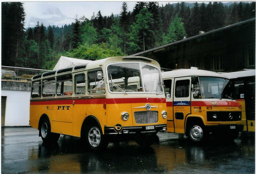 (078'033) - Schmid, Th�rishaus - Nr. 9/BE 26'105 - Saurer/R&J (ex Geiger, Adelboden Nr. 9) am 25. juni 2005 auf der Griesalp