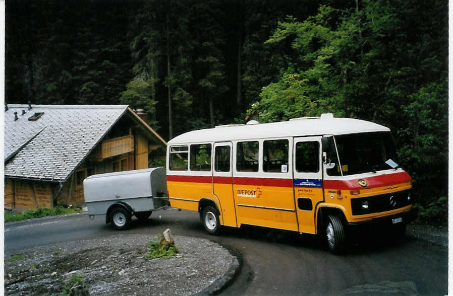 (078'117) - Portenier, Adelboden - Nr. 6/BE 26'710 - Mercedes (ex Geiger, Adelboden Nr. 6) am 25. Juni 2005 auf der Griesalp