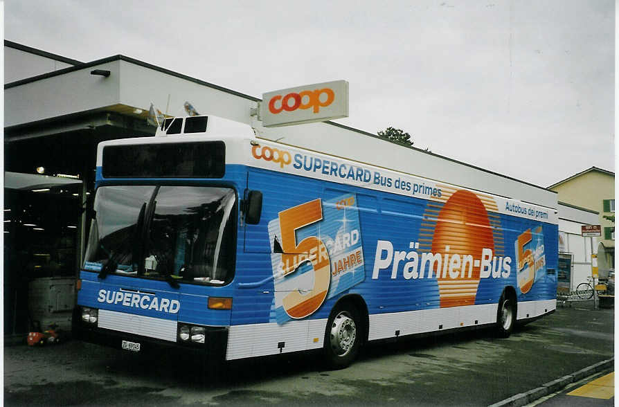 (079'525) - Coop Schweiz, Basel - ZG 69'145 - Mercedes (ex VBZ Z�rich Nr. 205) am 23. August 2005 in Thun, Coop Sch�nau