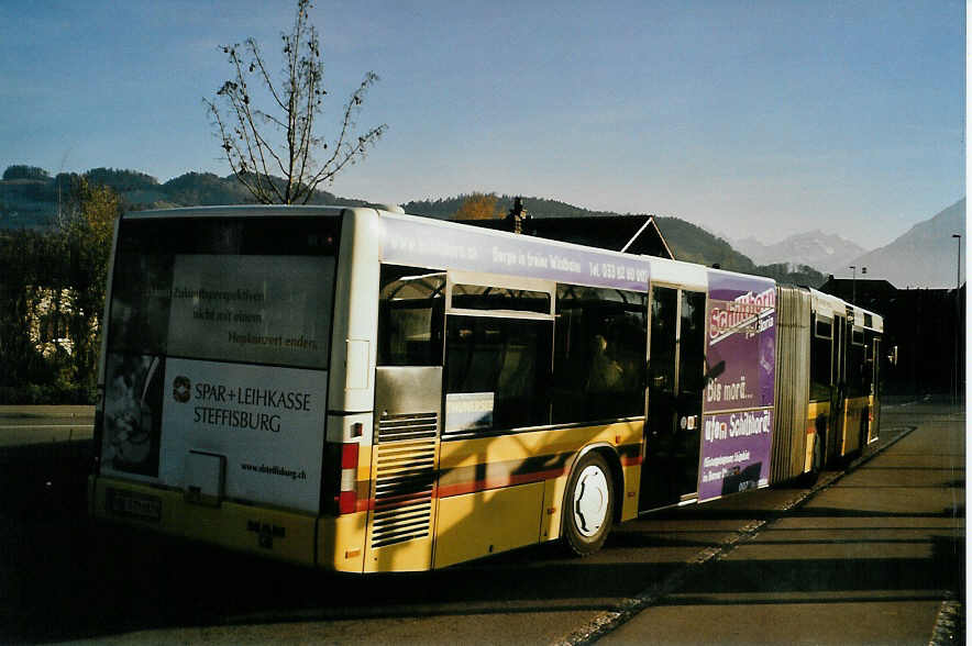 (081'534) - STI Thun - Nr. 87/BE 572'087 - MAN am 20. November 2005 in Steffisburg, Fl�hli