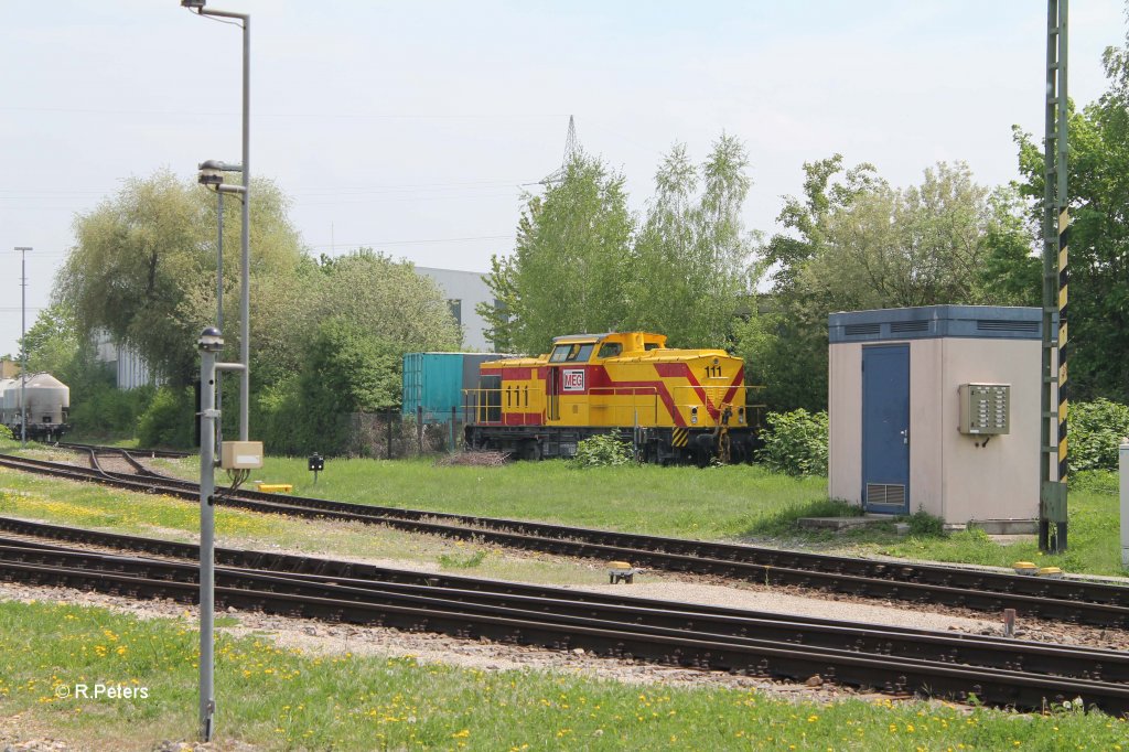 111 abgestellt im Hafen Regensburg 09.05.13