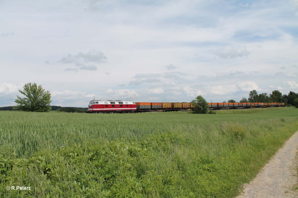 118 770 mit einem Kokszug aus der CZ bei Unterthlau. 15.06.13