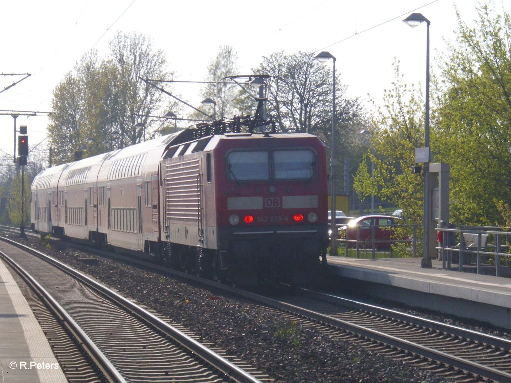 143 059-4 in Schkeuditz als S10. 23.04.10