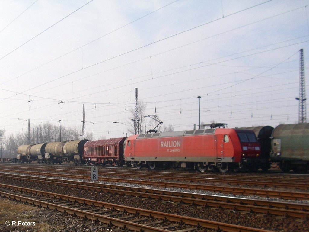 145 029-5 in Leipzig Schnefeld. 05.03.11