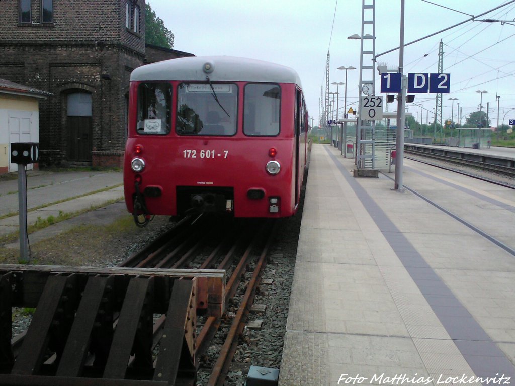 172 001-0 & 172 601-7 im Bahnhof Bergen auf R�gen am 2.6.13