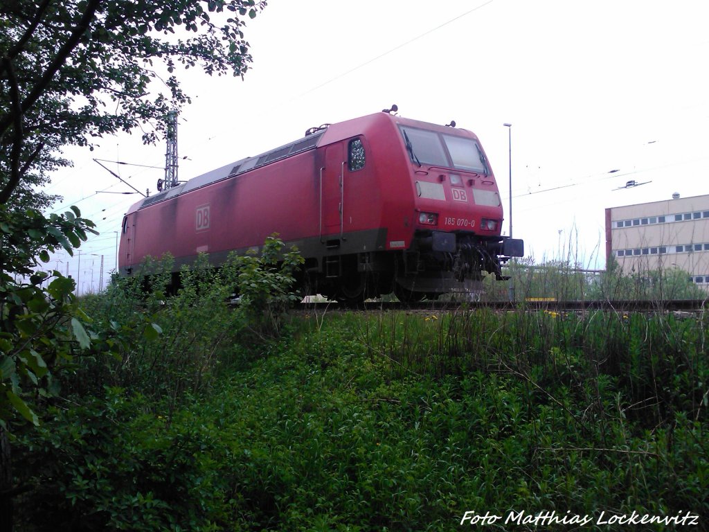 185 070-0 abgeb�gelt in Mukran am 20.5.13