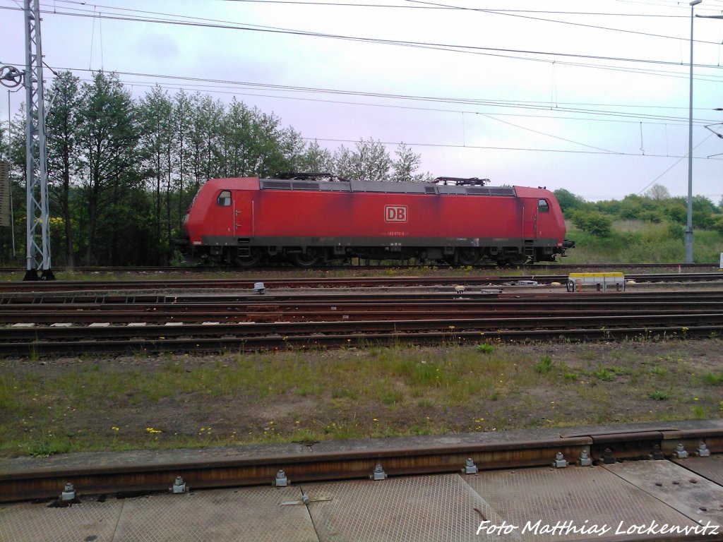 185 070-8 abgeb�gelt in Mukran am 20.5.13