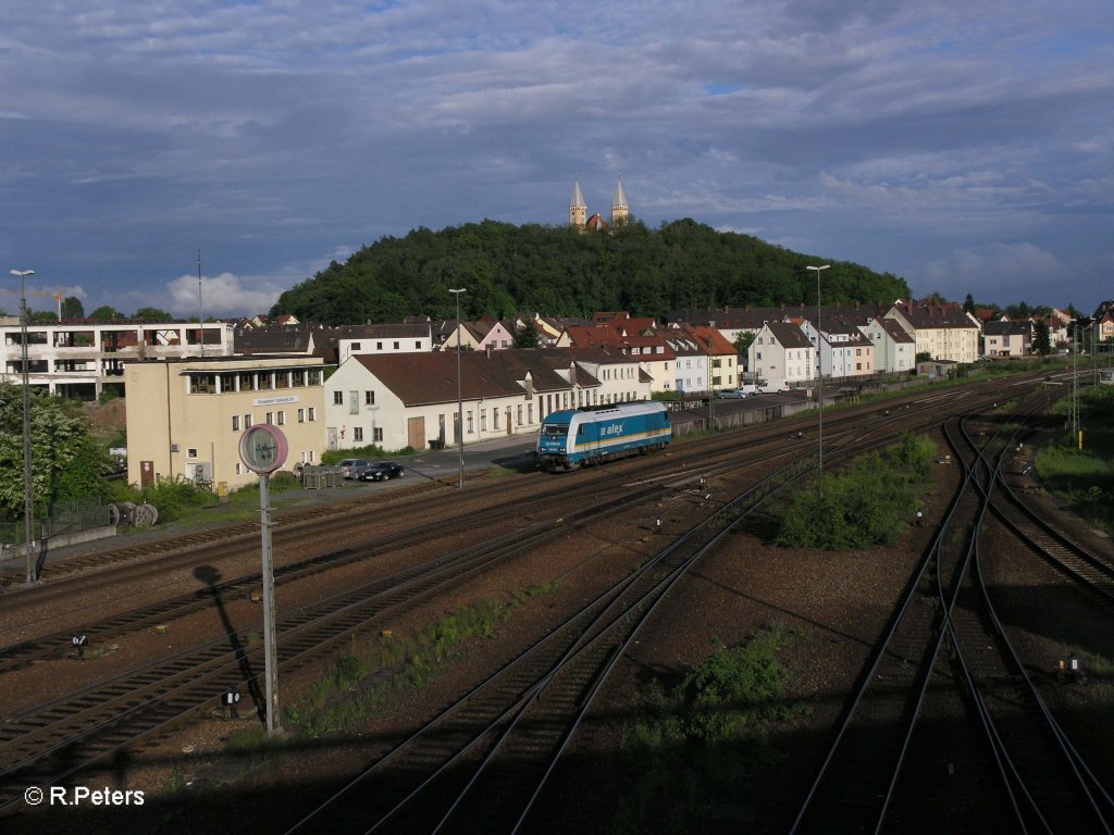 223 062 beim Umsetzten in Schwandorf. 26.05.10