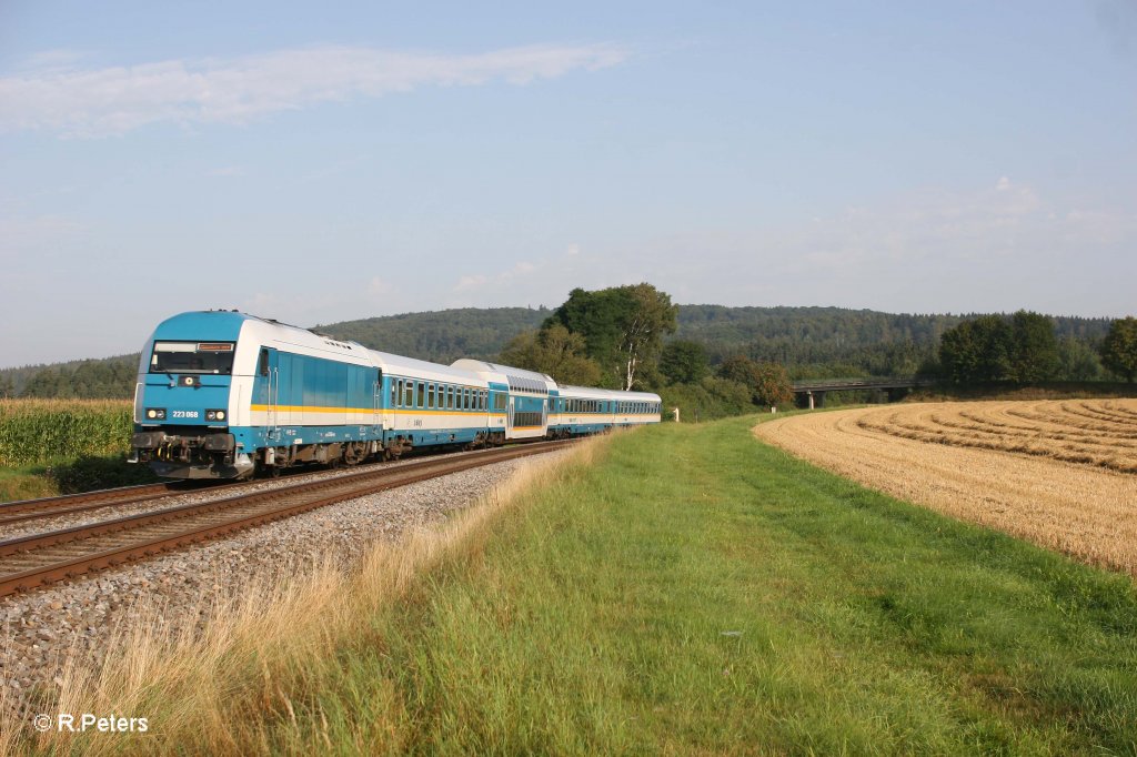 223 068 ALX84109 Hof - Mnchen bei Oberteich. 23.08.11