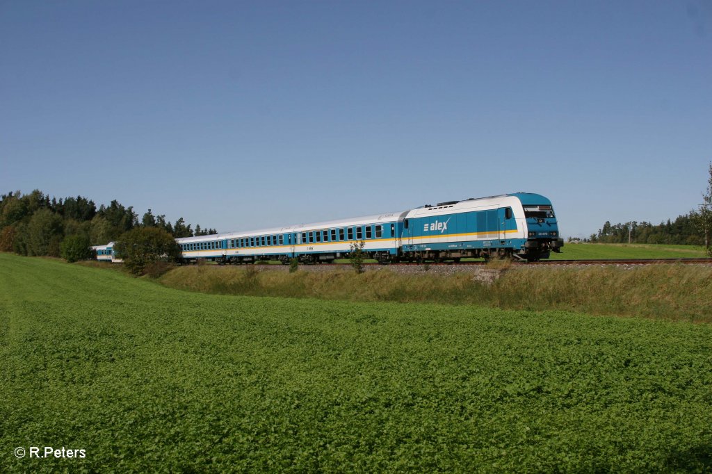 223 070 mit ALX84115 Hof - Mnchen bei Unterthlau. 14.09.11