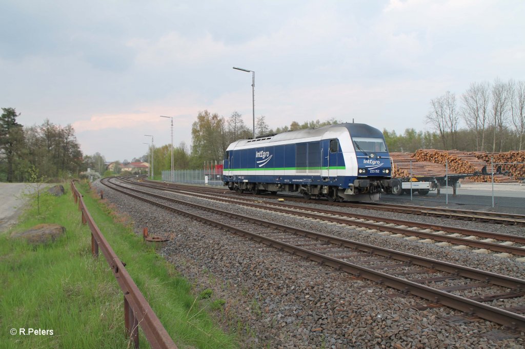 223 152 rollt gerade ber die erste Weiche um von Gleis 4 auf Gleis 3 zu wechseln