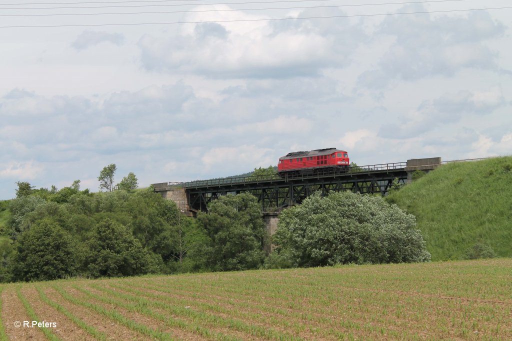 232 259-2 auf dem Viadukt bei Seuen. 15.06.13