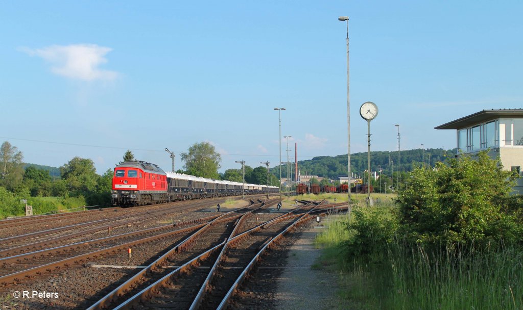 232 589-2 mit dem Orientexpress Prag- Paris bei Luipoldhhe. 08.06.13