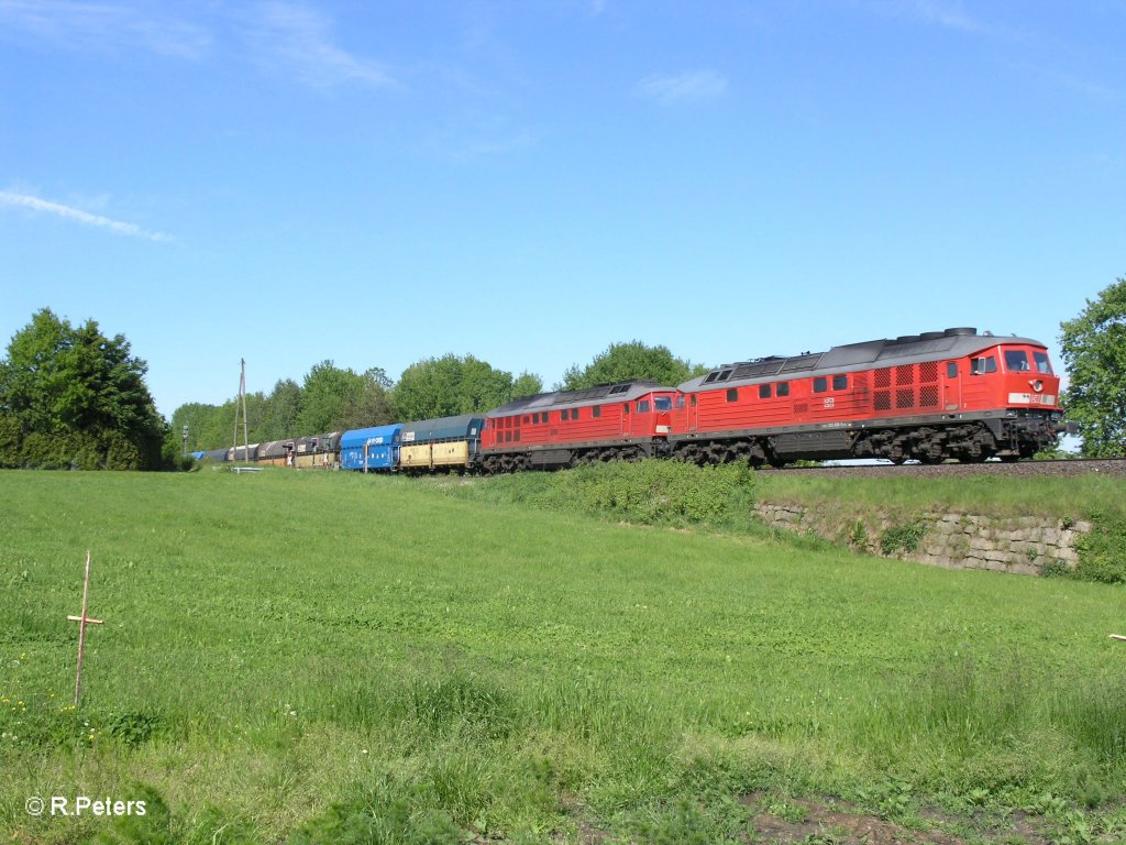 232 635-3 und 209-7 bei Schnfeld bildlich festgehalten wurde. 05.06.10