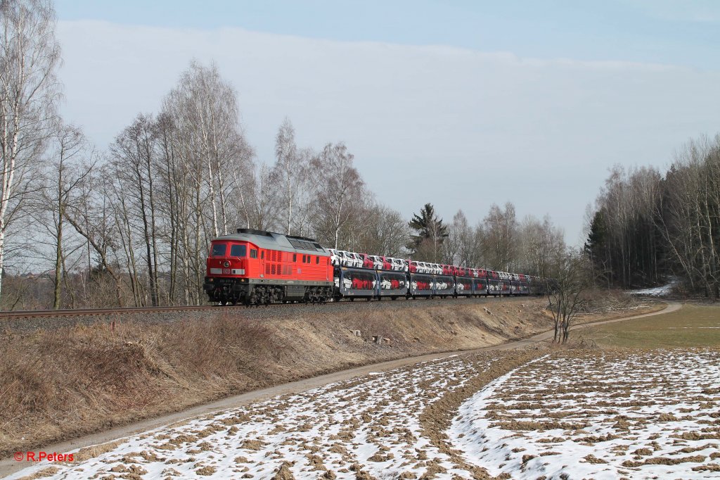 233 217-9 mit dem 47290 Cheb-Nrnberg bei Oschwitz hinter Schirnding. 24.03.13