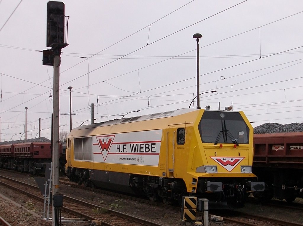 264 011 von H.F.Wiebe stand am 16.November 2010 immer noch in Bergen/Rgen.