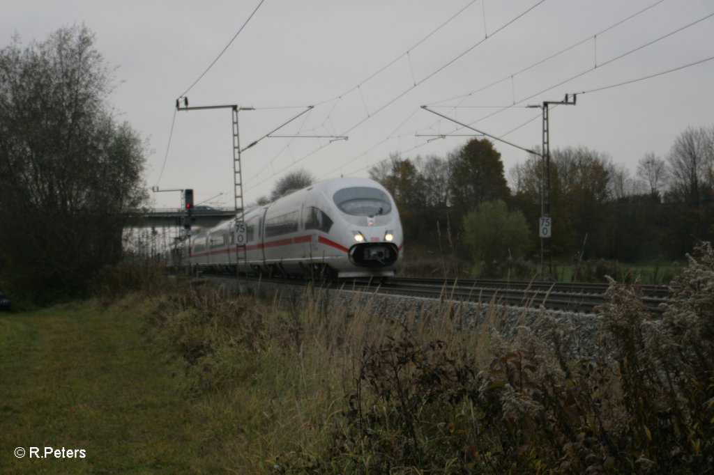 403 023-5  Schaffenhausen  + 403 034-2  Offenburg   bei Nersingen 02.11.10