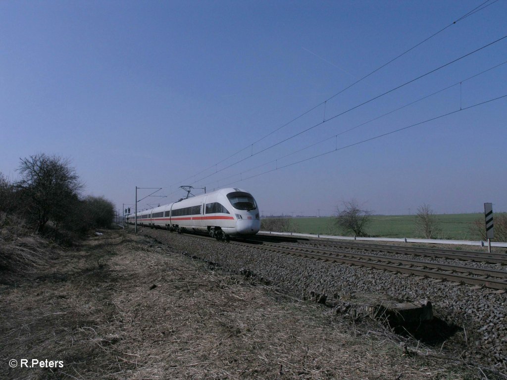 411 008-6  Berlin  als ICE1745 Dsseldorf HBF - Dresden HBF. 29.03.11