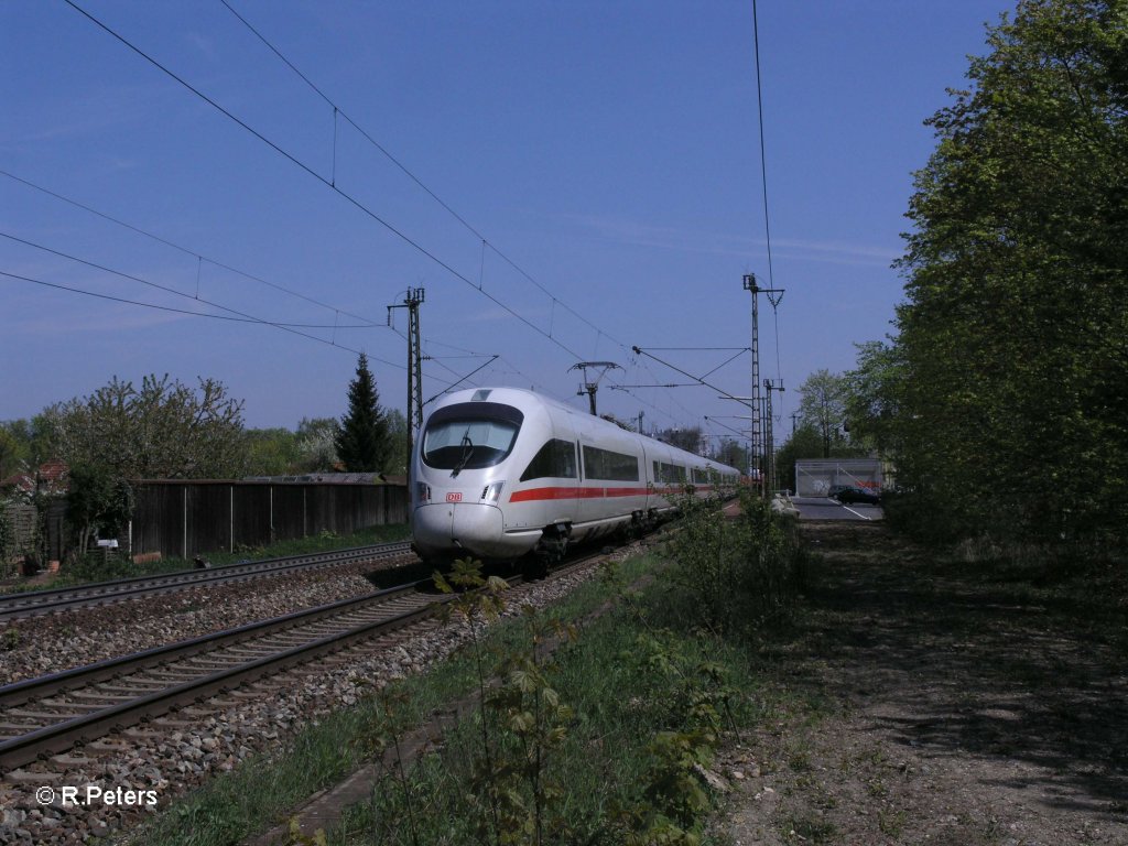 411 078-9  Ostseebad Warnemnde  durchfhrt Regensburg Prfering. 29.04.10