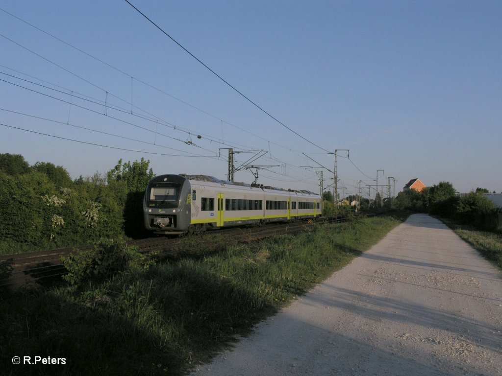 440 405 als AG84334 Landshut - ingolstadt bei Obertraubling. 07.05.11