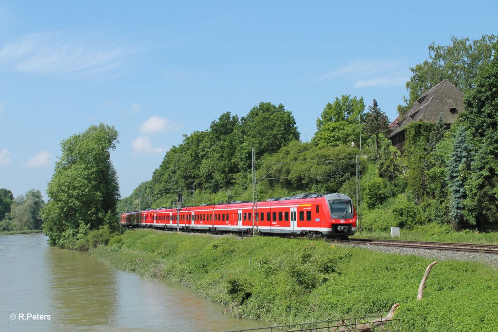 440 706-0 als RE4066 Mnchen - Landshut - Passau bei Volkmannsdorf. 08.06.13