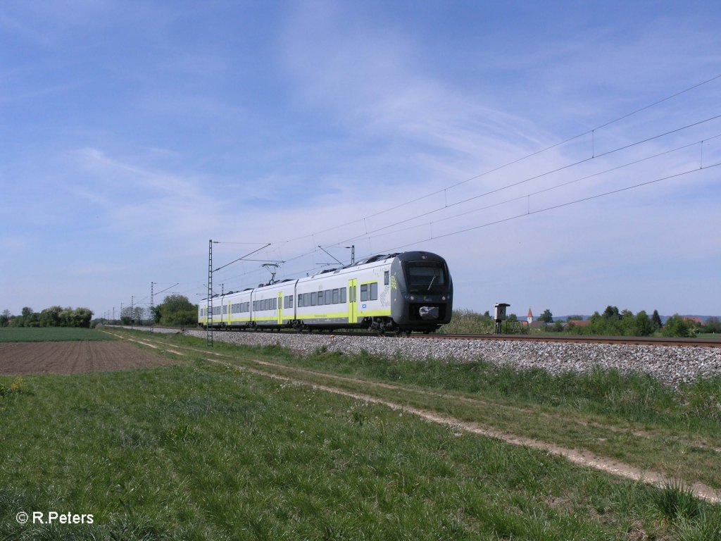 440 902 als AG84412 regensburg - Straubing bei Moosham. 07.05.11