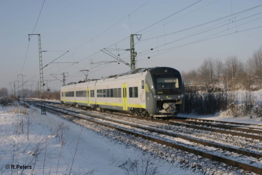 440 909 als AG84418 nach Neumarkt/Oberpfalz. 30.12.10