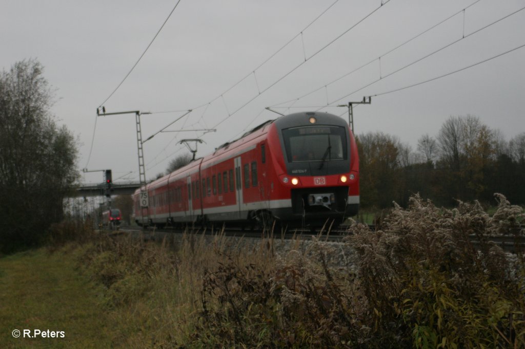 442 524-7 auf den Weg nach Ulm bei Nersingen 02.11.10