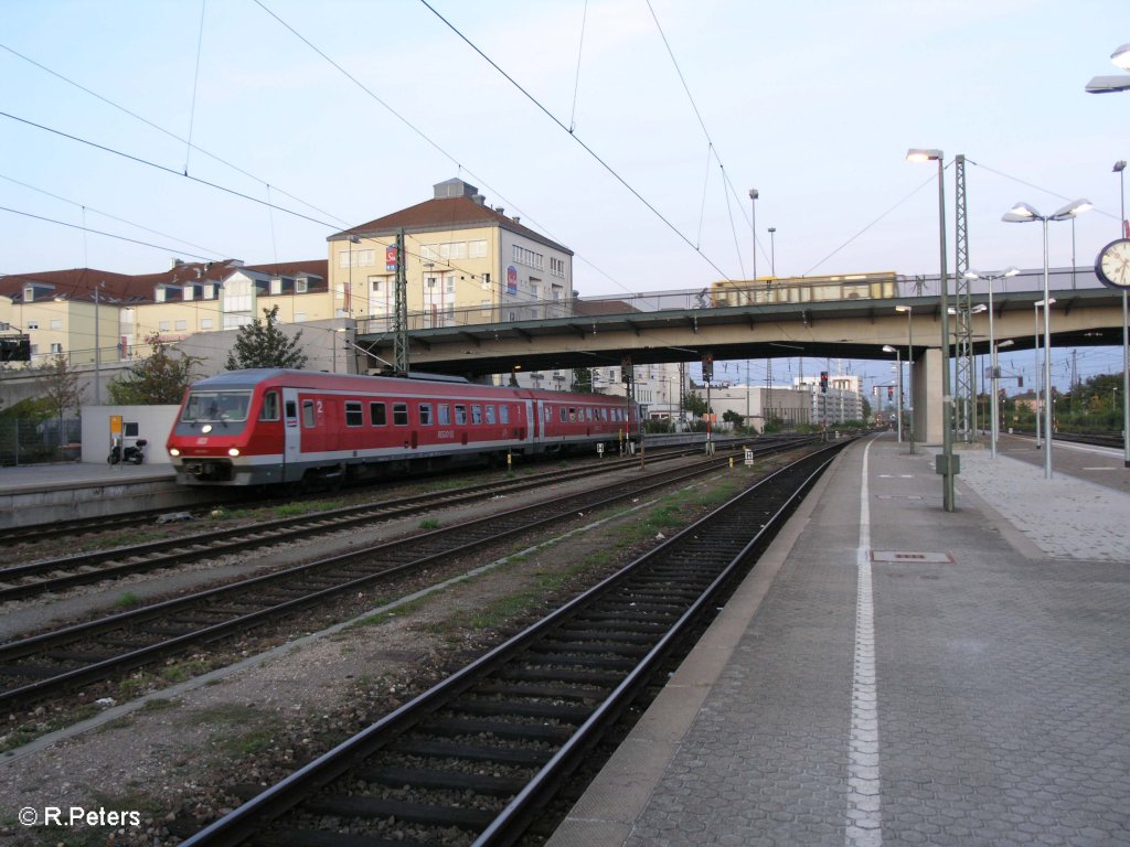 610 010 hat Regensburg HBF erreicht. 09.09.09