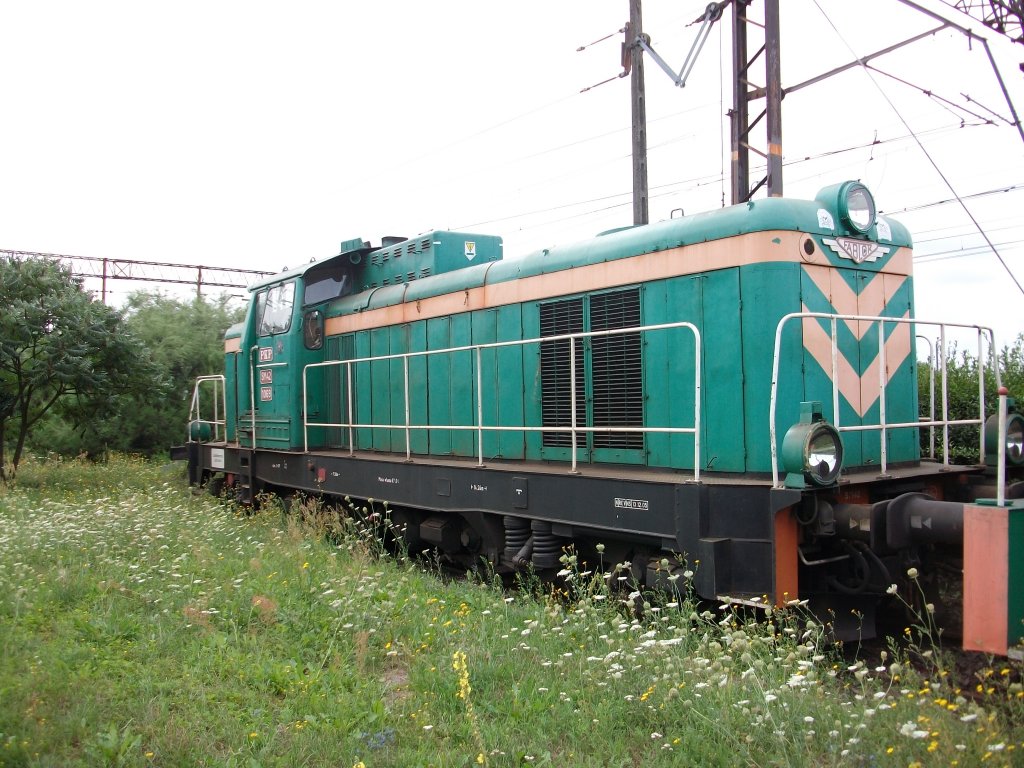 Abseits abgestellt im Depot Szczecin Port Centralny stand am 07.August 2010 SM42-1069.