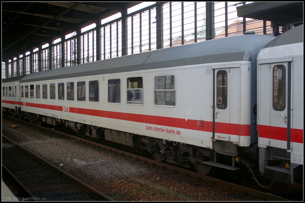 Club-Wagen in einem Sonderzug aus Dortmund (gesehen Berlin Zoologischer Garten 12.05.2012)