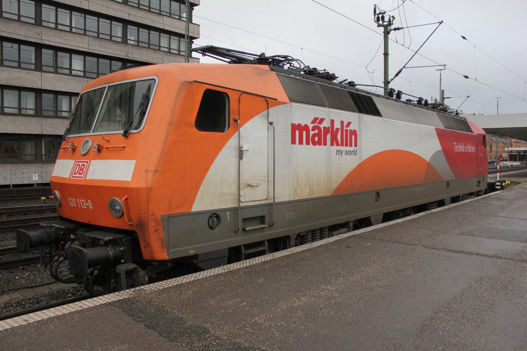 DB Fernverkehr Mrklin 120 122-8 Abgestellt in Hannover Hbf am 02.02.2013