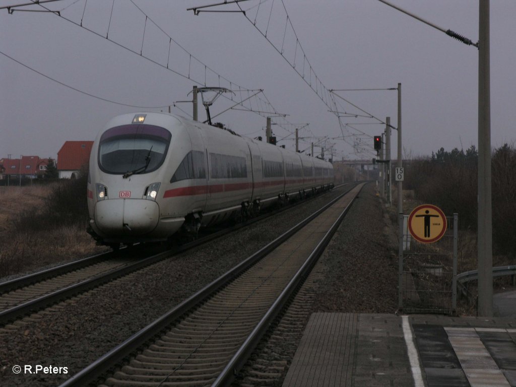 Ein 411er in Gerichshain. 05.03.11