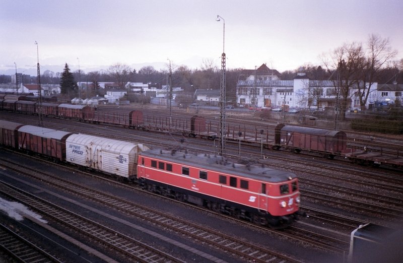 Ein Mittag in Rosenheim Mrz 1989.