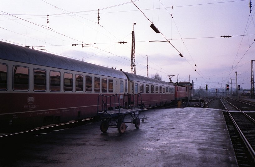 Ein Mittag in Rosenheim Mrz 1989.