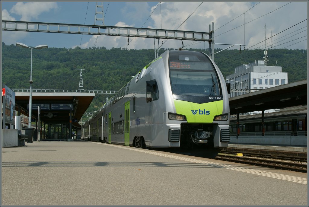 Ein Mutz (BLS KISS) in Biel/Bienne. 
23.07.2013