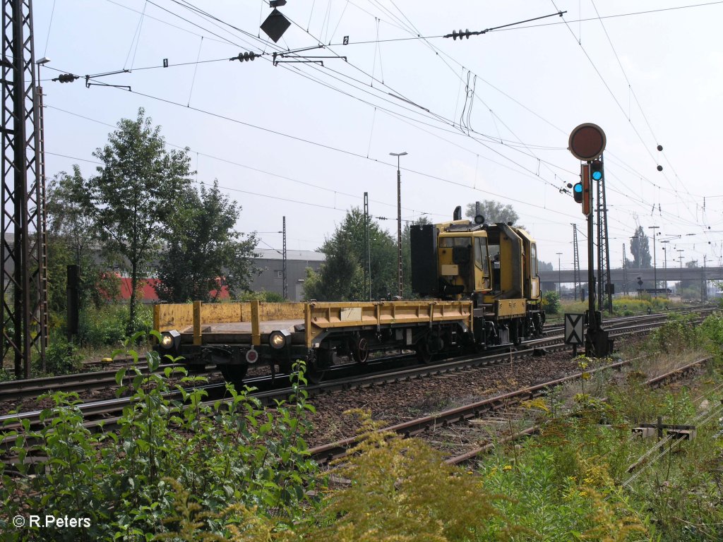 Ein SKL rangiert von Regensburg Ost nach Regensburg HBF. 27.08.09