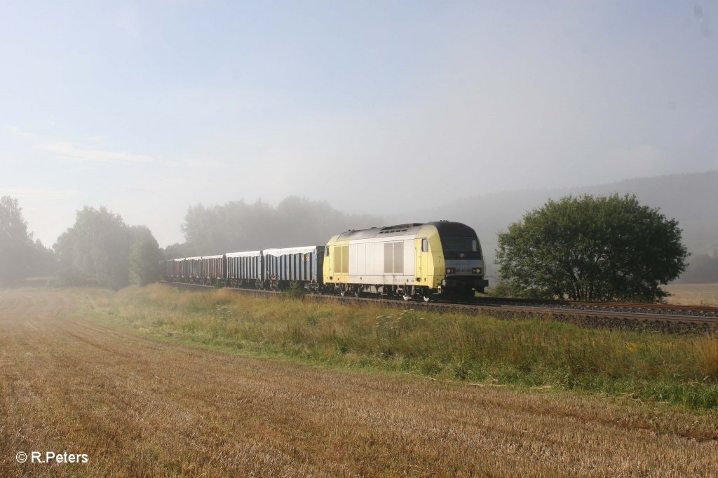 ER20 003 mit 48358 bei Unterthlau auf dme Weg nach Hof. 19.07.11