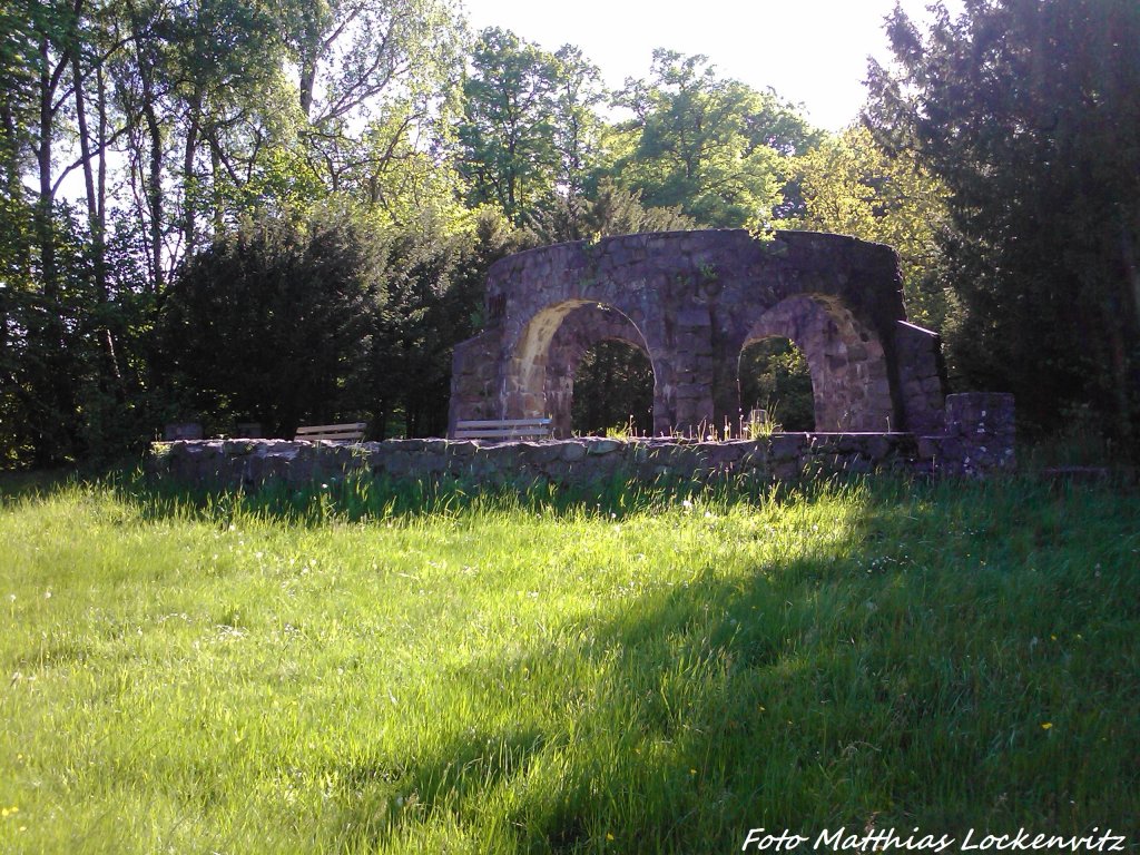 Gedenkst�tte im Putbusser Park am 23.5.13