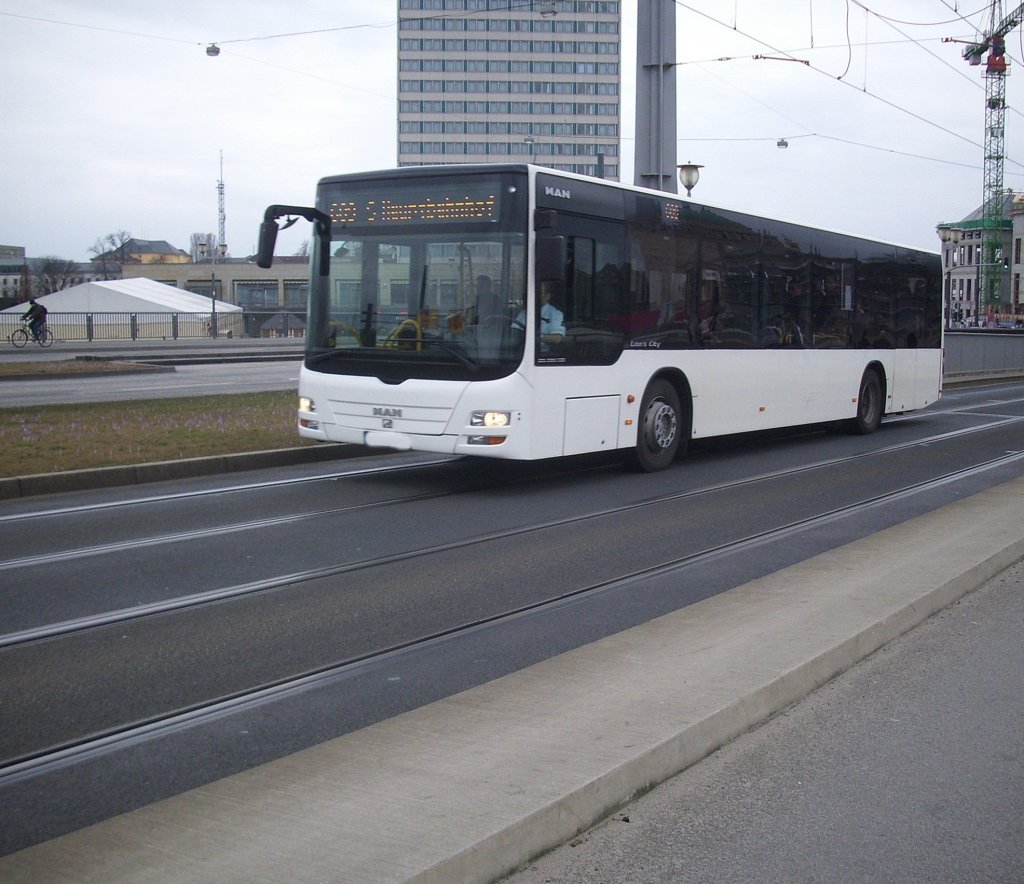MAN Lion's City der G�ntger Anger GmbH in Potsdam.