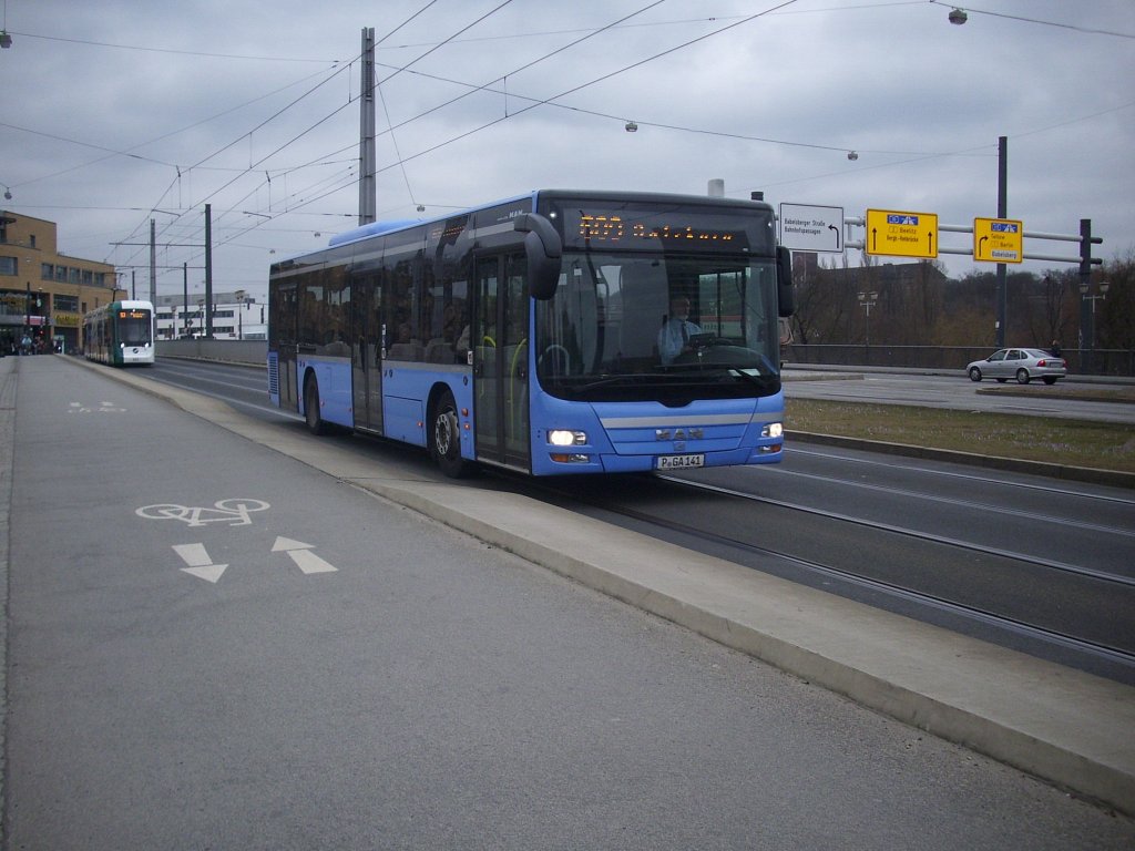 MAN Lion's City der G�ntger Anger GmbH in Potsdam.