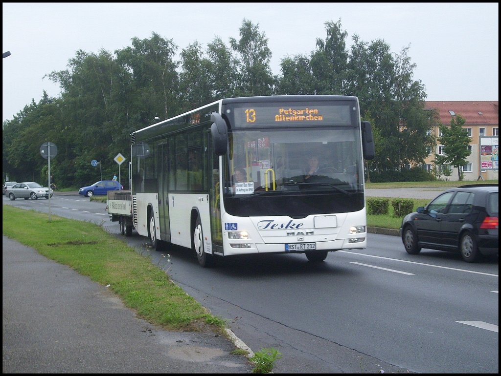 MAN Lion's City von Teske in Sassnitz.