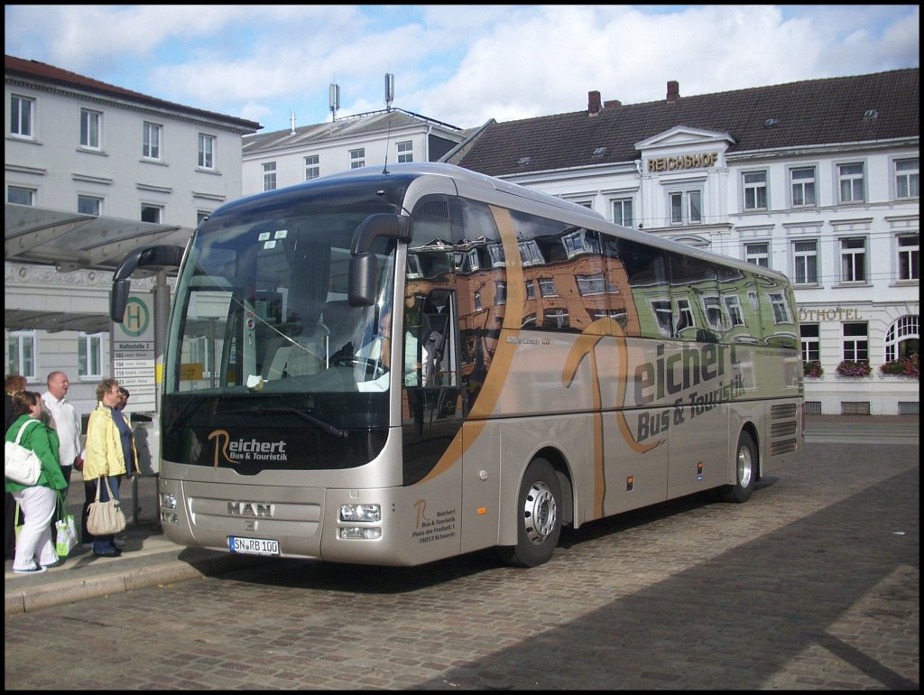 MAN Lion's Coach von Reichert Bus & Touristik aus Deutschland in Schwerin.