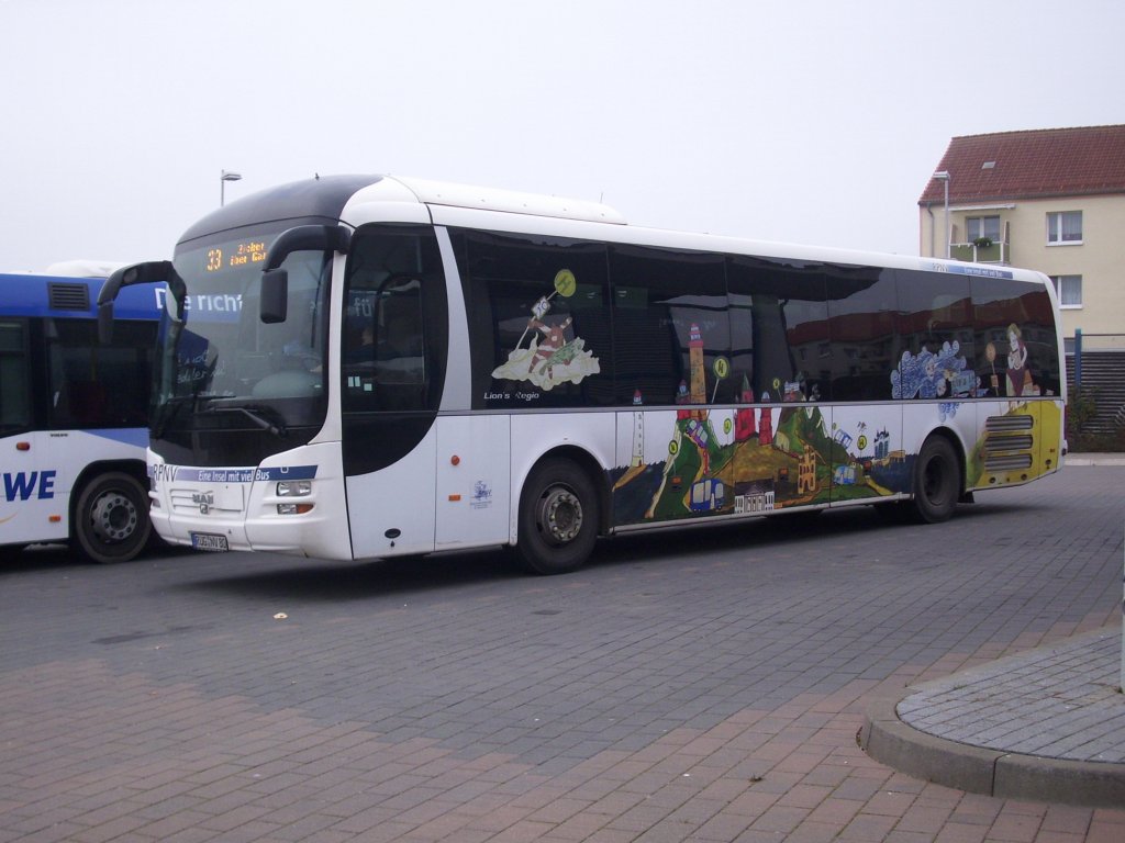 MAN Lion's Regio der RPNV in Bergen.