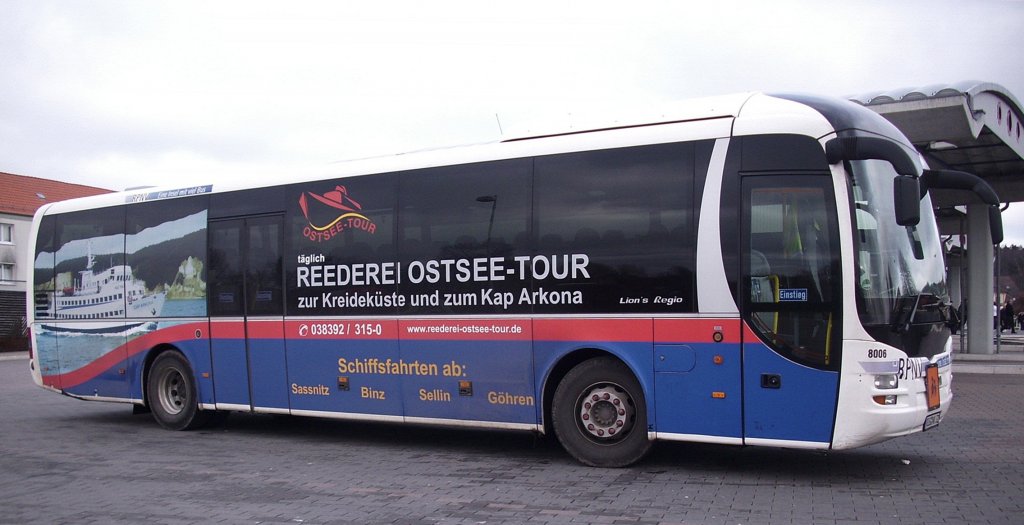 MAN Lion's Regio der RPNV in Bergen.