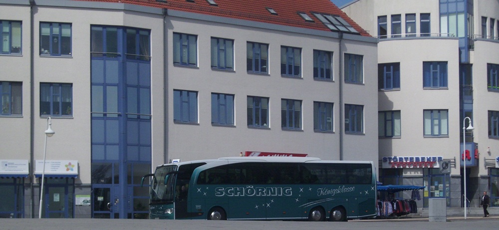 Mercedes Travego von Sch�rnig aus Deutschland in Sassnitz am 10.05.2012